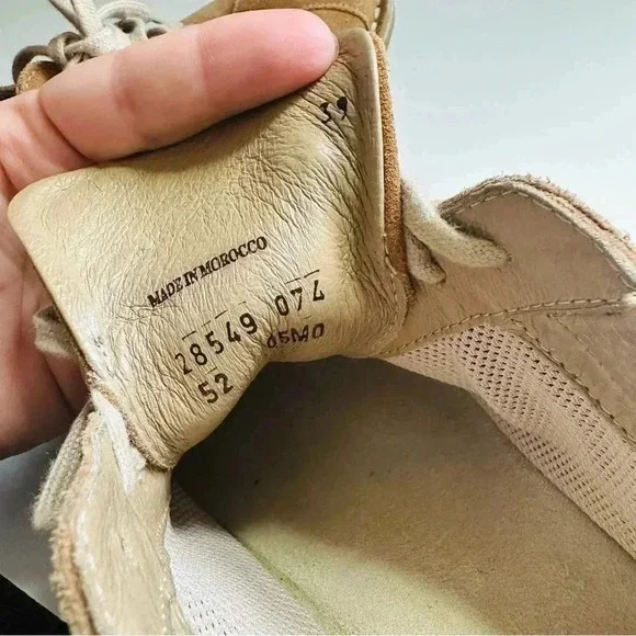 Camper Brothers Sport Vintage Leather Hand Stitched Shoes